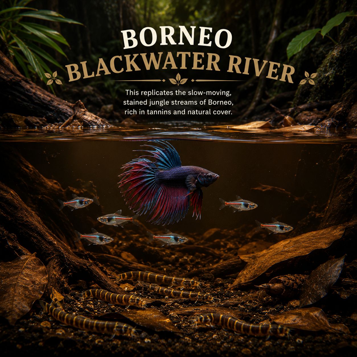 Borneo Blackwater River
