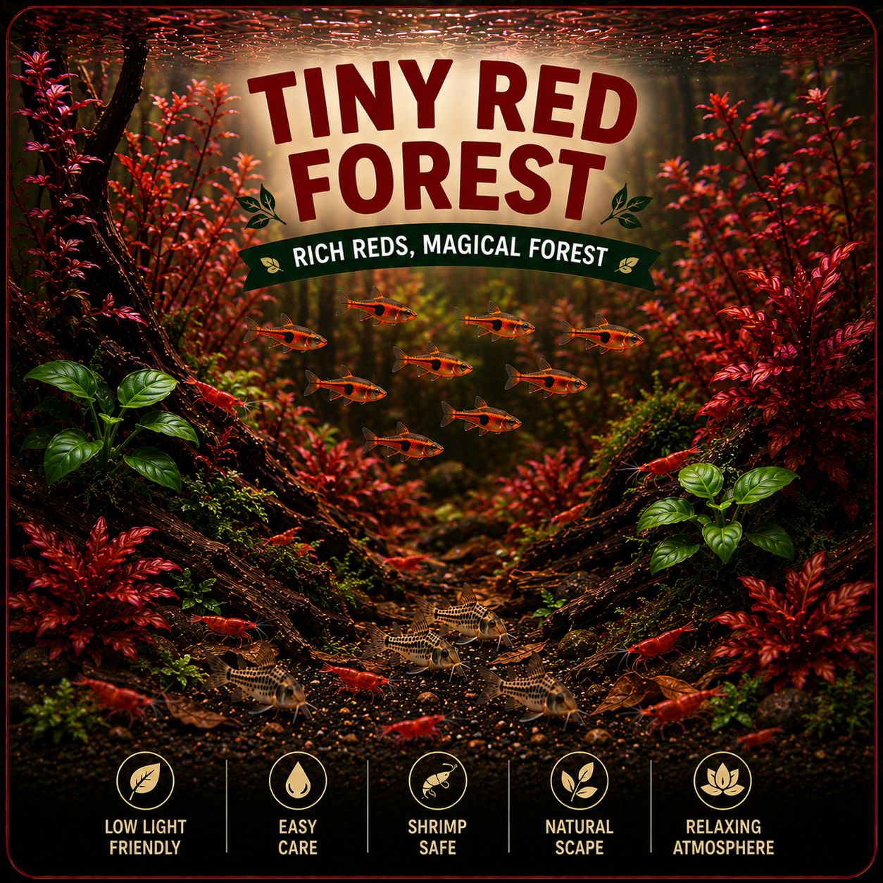 Tiny Red Forest
